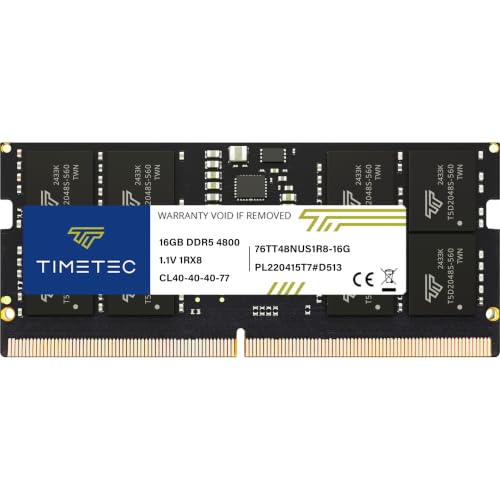 Amazon.co.jp: Timetec 16GB DDR5 4800MHz PC5-38400 アンバッファード